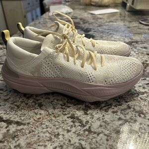 Sorel Women's Explorer Blitz Stride Lace Sneaker in the Sea Salt/Vapor color